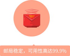 郵局穩(wěn)定，可用性高達99.9%